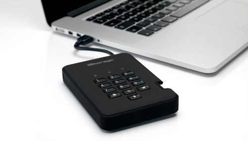 iStorage, iStorage diskAshur 2® Externe Festplatte 6.35 cm (2.5 Zoll) Schwarz USB 3.1