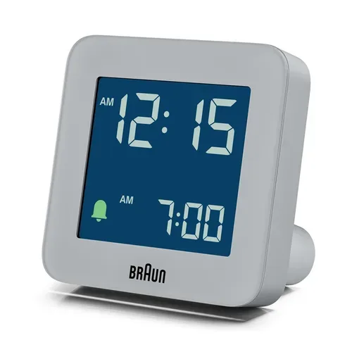 Braun, Braun - Digitalwecker, 75mm, Grau
