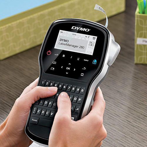 Dymo, DYMO Beschriftungsgerät LabelManager 280 Schriftbandbreiten 9 / 12 mm