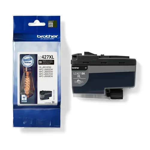 Brother, Brother B427 Druckerpatronen XL bk - Brother LC427XLBK für z.B. Brother HLJ 6010 DW, Brother MFCJ 5955 DW, Brother MFCJ 6950, Brother MFCJ 6955 DW