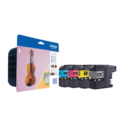 Brother, BROTHER Tintenpatrone XL CMYBK LC-127XLVALB DCP-J4110DW 1200 Seiten