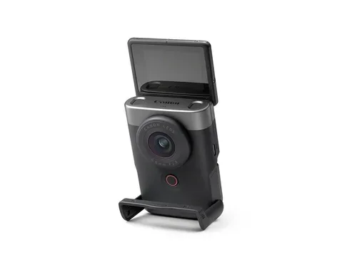 Canon, Canon Camcorder "PowerShot V10 Silber Vlogging-Kit" 4K Ultra HD Bluetooth