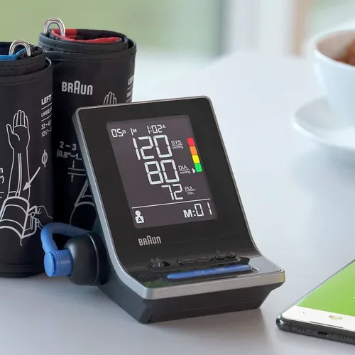 KAZ Europe S.A., BRAUN ExactFit 5 Connect Oberarm-Blutdruckmessgerät 1 St