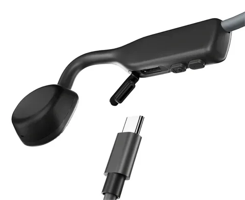 SHOKZ, SHOKZ Knochenschall-Sportkopfhörer OpenMove grau