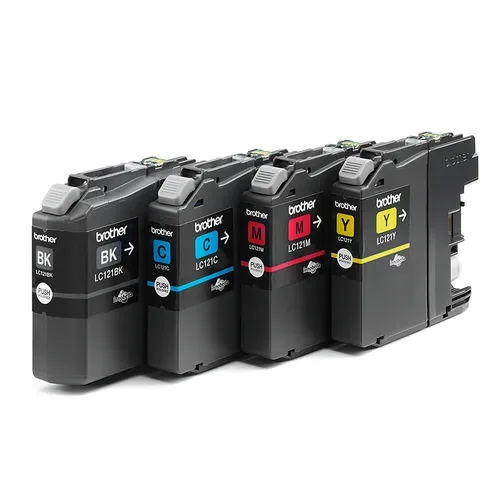 Brother, Brother B121VAL Druckerpatronen bk - Brother LC-121VAL für z.B. Brother DCPJ 552 DW, Brother DCPJ 132 W, Brother DCPJ 150, Brother DCPJ 152 W