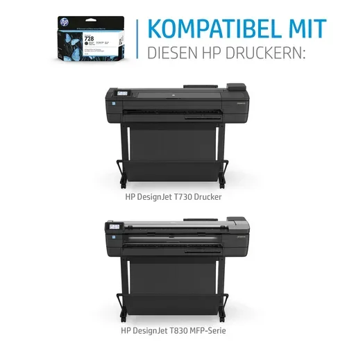 HEWLETT PACKARD, HEWLETT PACKARD - HP Tintenpatrone 728 magenta F9K16A DesignJet T730/T830 300ml, One Size