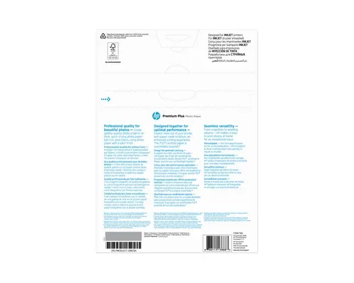 HP, HP Photo Paper Premium Plus A4 CR673A InkJet, seidenmatt 300g 20 Bl.