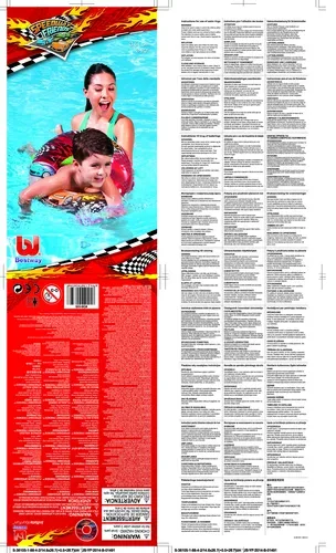 Bestway, Speedway Schwimmring Ø51cm - Kinder ab 3 Jahren