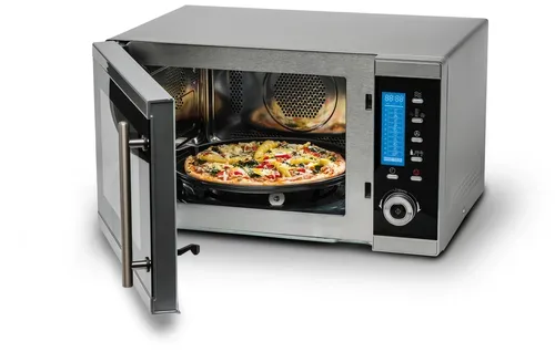 Medion, MEDION LIFE 4in1 Mikrowelle MD 15501, Kombination aus Mikrowelle, Ofen und Doppelgrill, 10 Automatikprogramme, 25 L Garinnenraum