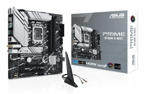 ASUS, Asus PRIME B760M-A WIFI, Mainboard