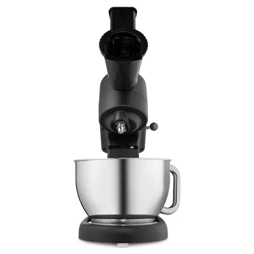 Medion, MEDION LIFE Digitale Küchenmaschine MD12600 schwarz, 800 W Gleichstrommotor, Energiesparend, Ultraleise, Digitales Sensor-Touch-Display, 4,6 L Edelstahlschüssel, Inkl. Fleischwolf