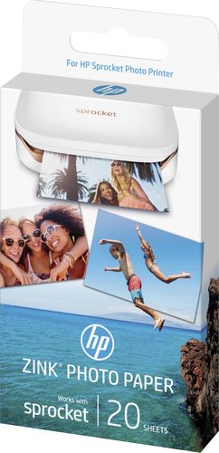 Hp, HP Zink 5 x 7 6cm Photo Paper 20 Blatt W4Z13A