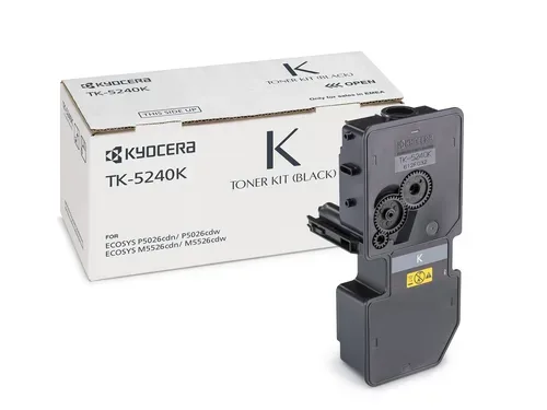 Kyocera, Kyocera K5240K Toner bk - Kyocera TK-5240K für z.B. Kyocera ECOSYS M 5526 cdn, Kyocera ECOSYS M 5526 cdw, Kyocera ECOSYS P 5026 cdn