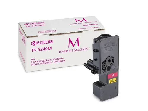 Kyocera, Kyocera K5240M Toner m - Kyocera TK-5240M für z.B. Kyocera ECOSYS M 5526 cdn, Kyocera ECOSYS M 5526 cdw, Kyocera ECOSYS P 5026 cdn