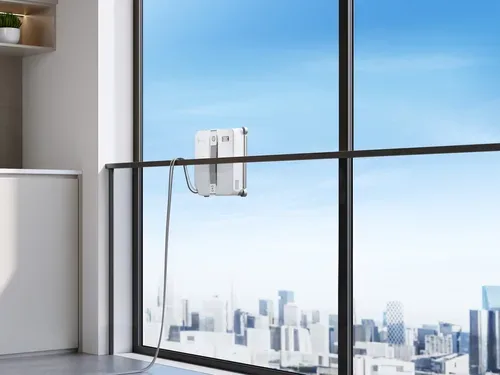 ECOVACS, Ecovacs MINI 2 Winbot Grau Fensterreiniger – weiss