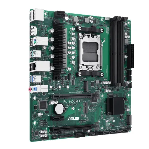 ASUS, ASUS - PRO B650M-CT-CSM AMD B650 Sockel AM5 micro ATX, Grün