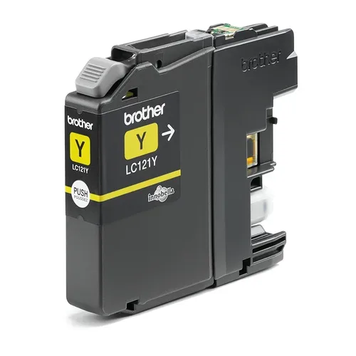 Brother, Brother B121Y Druckerpatronen ye - Brother LC-121Y für z.B. Brother DCPJ 552 DW, Brother DCPJ 132 W, Brother DCPJ 150, Brother DCPJ 152 W