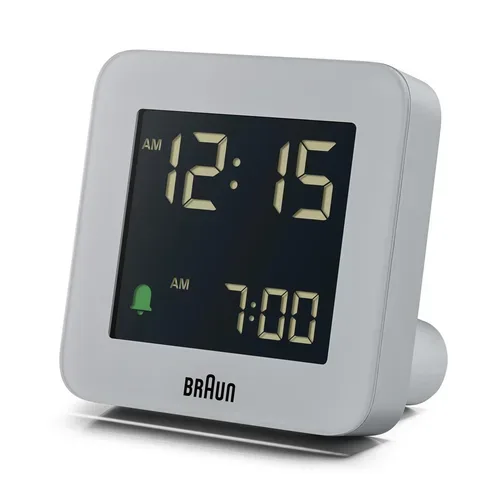 Braun, Braun - Digitalwecker, 75mm, Grau