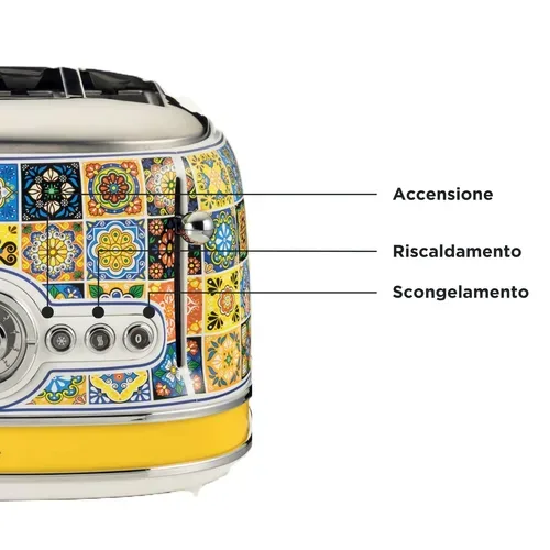 Ariete, Ariete Toaster "Capri 6" für 4 Scheiben 1630 W