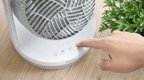 Philips, Philips Tischventilator 2000 3 Einstellungen Weiß/Grau Ventilatoren