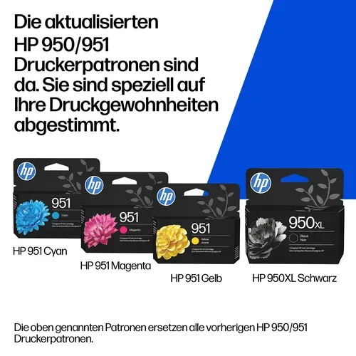HP, HP H951y Druckerpatronen ye - HP No. 951 y, CN052A für z.B. HP OfficeJet Pro 8600 Plus e-All-in-One, HP OfficeJet Pro 8100 ePrinter