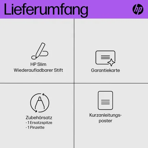 HP, HP Wiederaufladbarer Slim Pen