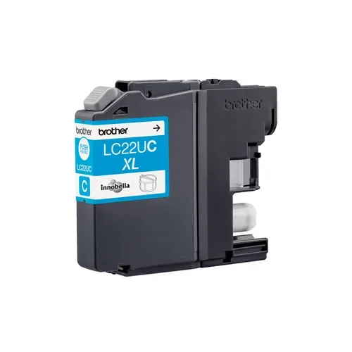 Brother, Brother B22UC Druckerpatronen cy - Brother LC-22U C für z.B. Brother DCPJ 785 DW, Brother MFCJ 985 DW