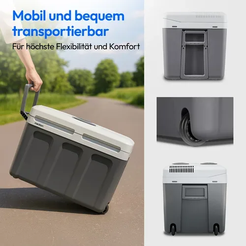 Medion, MEDION LIFE Kühlbox mit Wärmefunktion MD13102, Kühl und Warmhaltefunktion, 40 L Kapazität, 5V-USB-Anschluss