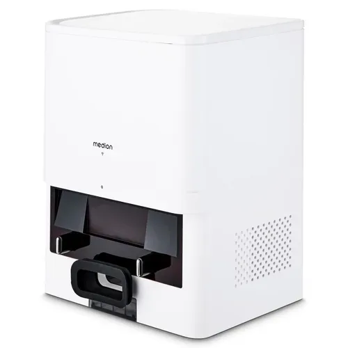 Medion, MEDION Absaugstation MD 12035 für Saugroboter MEDION X41 SW (MD 11916), 2 Liter Fassungsvermögen, Automatisches Entleeren & Starke Saugkraft