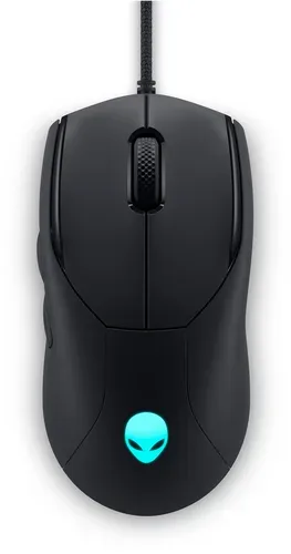 ALIENWARE, ALIENWARE -  AW320M Maus Beidhändig USB Typ-A Optisch 3200 DPI, Schwarz