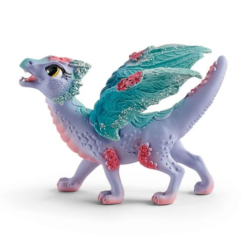 Schleich, Schleich® Spielfigur »bayala, Blütendrache und Kind (70592)«, (Set)