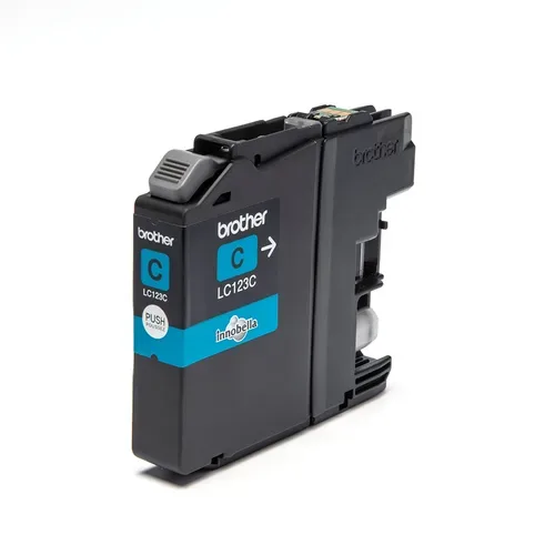 Brother, Brother B123C Druckerpatronen XL cy - Brother LC-123C für z.B. Brother MFCJ 6720 DW, Brother MFCJ 6520 DW, Brother MFCJ 4410 DW, Brother DCPJ 552 DW