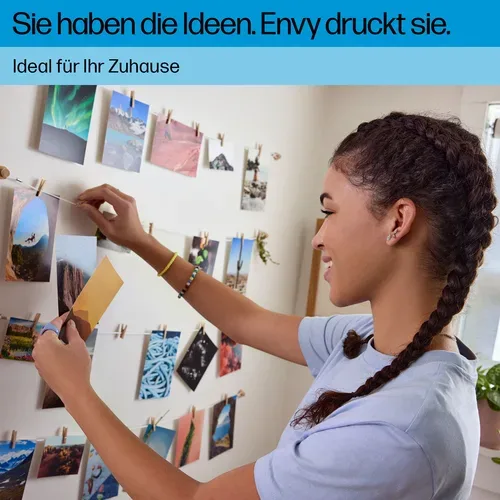 Hewlett Packard, HEWLETT PACKARD Drucker ENVY Inspire 7921e, Drucken. Scannen. Kopieren. Fotodruck, 6 Probe-Monaten HP Instant Ink mit HP+ inklusive, 35 Blatt Dokumentenzuführung und 2 Papierzuführungen
