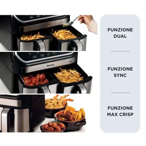 Ariete, Ariete Heissluftfritteuse "ARI-4625 9 l" 2100 W