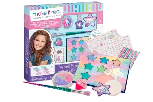 make it real, make it real - Einhorn Beautyset, Multicolor