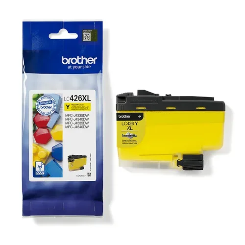 Brother, Brother B426 Druckerpatronen XL y - Brother LC426XLY für z.B. Brother MFCJ 4335 DW, Brother MFCJ 4340 DW, Brother MFCJ 4540 DW XL, Brother MFCJ 4540