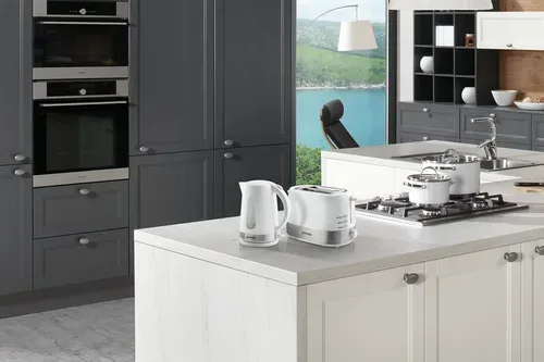GORENJE, Gorenje K17WE Wasserkocher – schwarz / silber