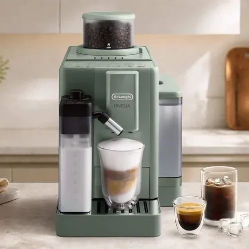 De Longhi, DE-LONGHI Rivelia Start Kaffeevollautomat Jade Green