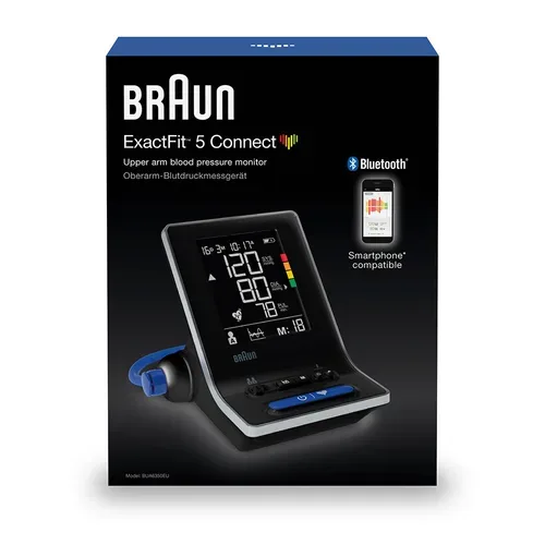 KAZ Europe S.A., BRAUN ExactFit 5 Connect Oberarm-Blutdruckmessgerät 1 St