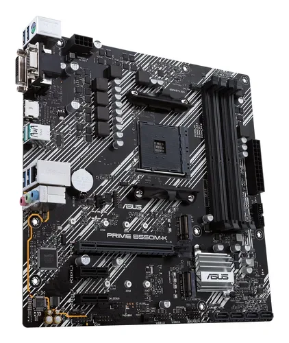 ASUS, Asus PRIME B550M-K Mainboard Sockel (PC) AMD® AM4 Formfaktor (Details) Micro-ATX Mainboard-Chipsatz AMD® B550