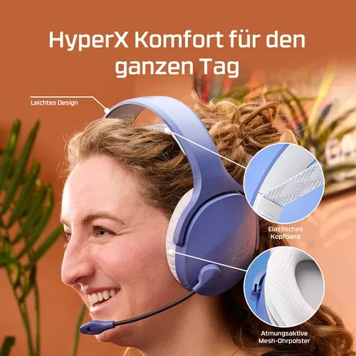 HyperX, HyperX Cloud Jet Dual Wireless Black Headset – Gaming Headset/Gaming Kopfhörer – schwarz