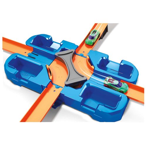 Hot Wheels, Track Builder Mega Stunt Box, Rennbahn