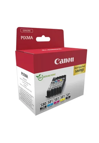 Canon, Canon -  PGI-580/CLI-581 PGBK/C/M/Y/BK MULTI, Tintenpatronen