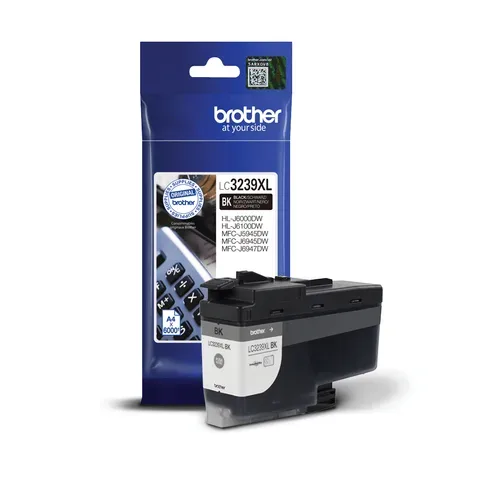 Brother, Brother B3237/3239 Druckerpatronen XL bk - Brother LC3239XLBK für z.B. Brother MFCJ 6947 DW, Brother HLJ 6000 DW, Brother HLJ 6100 DW