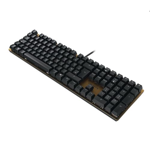 Cherry, CHERRY KC 200 MX Kabelgebunden Tastatur Deutsch, QWERTZ, Windows® Schwarz, Bronze