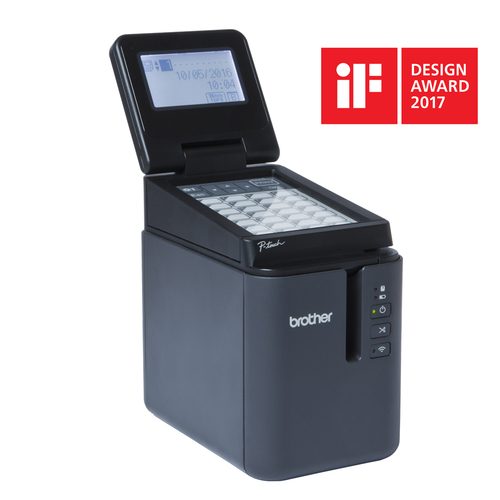 Brother, Brother P-touch P950NW Beschriftungsgerät Geeignet für Schriftband: TZe, HSe, HGe, STe, FLe 3.5 mm, 6 mm, 9 mm, 12 mm,