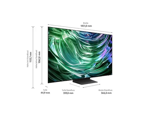 Samsung, SAMSUNG QE83S90DAE TV (Flat, 83 / 209 cm, UHD 4K, Smart TV, Tizen)