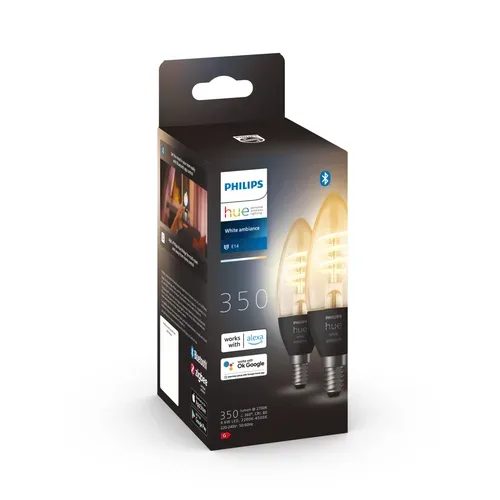 Philips Hue, Philips Hue Spezialleuchtmittel "White Ambilight" E14 2 Stk.