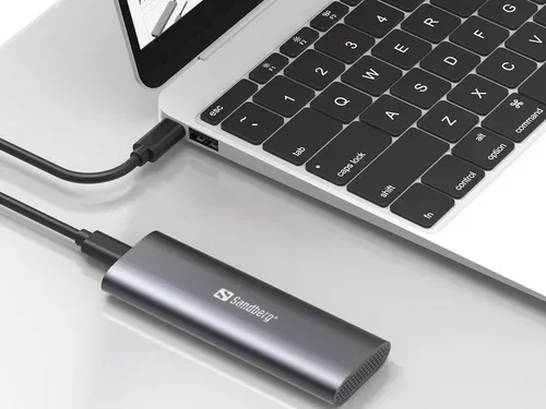Sandberg, Sandberg -  USB 3.2 Case for M.2+NVMe SSD