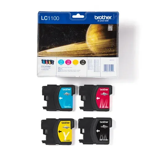 Brother, Brother B1100VALBP Druckerpatronen XL bk - Brother LC-1100VALBP für z.B. Brother DCP -185 C, Brother DCP -380, Brother DCP -383 C, Brother MFC -490